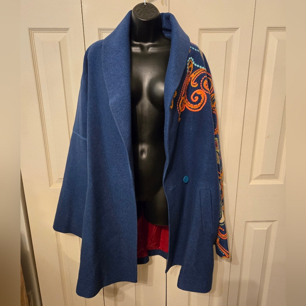 IVKO Woman Coat Size 44/46, oversize fit, XL - Picture 2 of 15